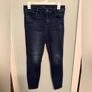 Lucky Brand Blue Skinny Jeans with Tapered Legs SZ 6/28